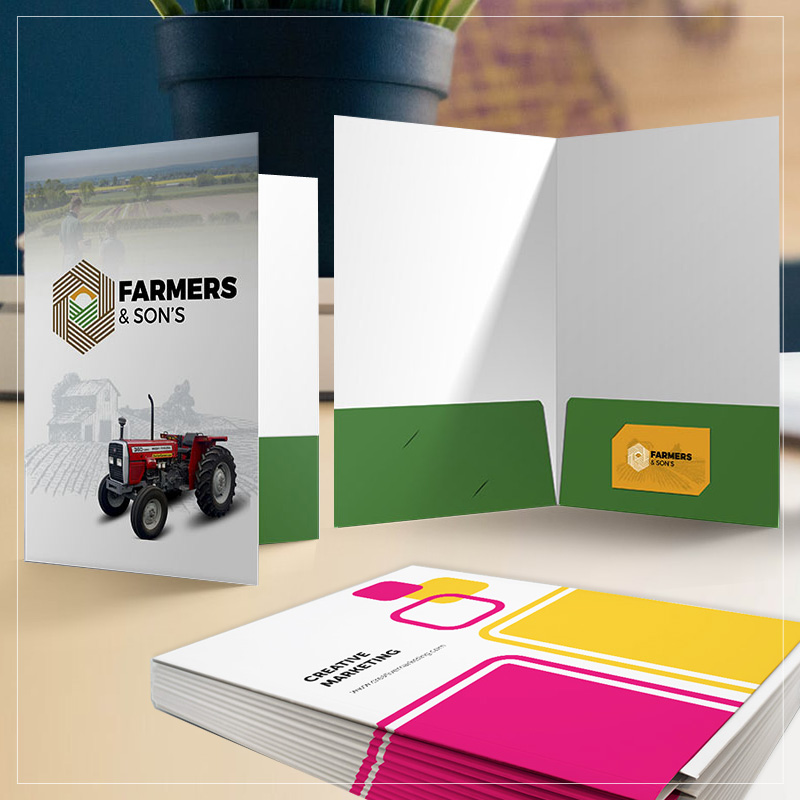 Custom Presentation Folder Printing & Online Printing